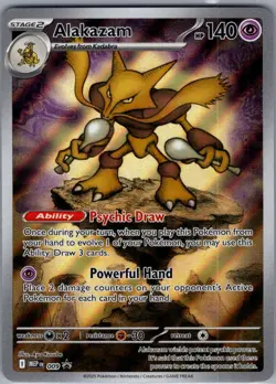 Alakazam 009 ME: Mega Evolution Promo - Pokemon Card - NM - Image 1