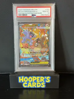 PSA 10 MEGA KANGASKHAN ex 182/132 | Mega Evolutions Alt Art Graded Pokemon Card - Image 1