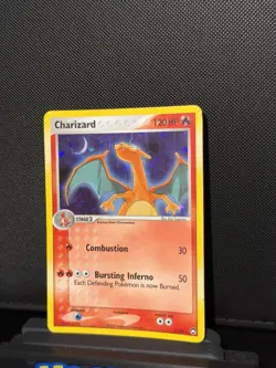 Charizard 6/108 Holo EX Power Keepers Pokemon trading Card TCG. Crease In Middle - Image 2