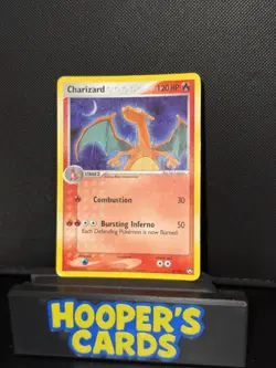 Charizard 6/108 Holo EX Power Keepers Pokemon trading Card TCG. Crease In Middle - Image 3