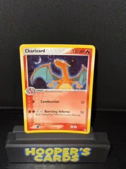 Charizard 6/108 Holo EX Power Keepers Pokemon trading Card TCG. Crease In Middle - Image 4