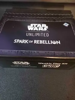 Star Wars Unlimited Spark Of Rebellion Weekly Play Pack Sealed 3 Card Booster - Image 5