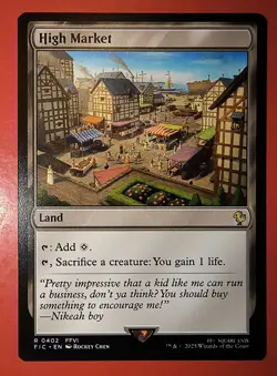 MTG, MAGIC: HIGH MARKET, FIC, RARE, 0402 - NM - REGULAR FINISH - Image 1
