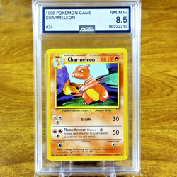Pokemon Base Set Unlimited Charmeleon 24/102 AGS NM-MT+ 8.5 Uncommon 1999 - Image 1