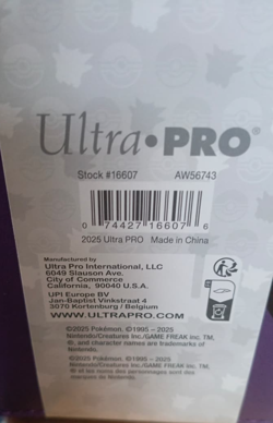 Pokemon Genga 9 Pocket Zippered PRO Binder Trading Card Accessory Purple - Image 4