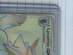 Lycanroc GX 155/147 Secret Rare Rainbow Burning Shadows 2017 Pokemon Mint - Image 4