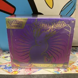 Pokemon TCG Scarlet and Violet Elite Trainer Box ETB Miraidon Sealed - Image 1