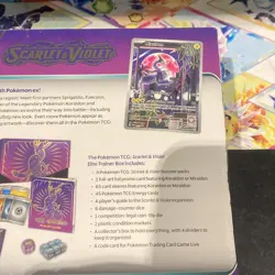 Pokemon TCG Scarlet and Violet Elite Trainer Box ETB Miraidon Sealed - Image 4
