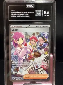 🔥Pokemon Lacey Full Art 172/142 S&V: Stellar Crown Special Illustration Rare🔥 - Image 1