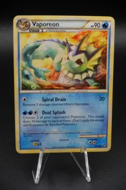 Pokemon TCG Vaporeon #41 Pokemon Undaunted LP - Image 1