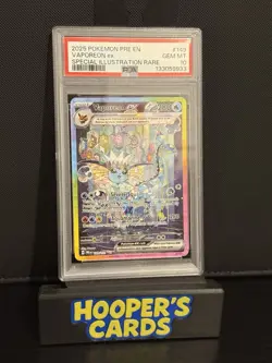 Pokemon - VAPOREON EX - 149/131 - Prismatic Evolutions - PSA 10 - Gem Mint - Image 5