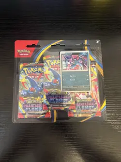 Pokemon TCG: Phantasmal Flames Triple Blister Pack (3 Packs) - Sneasel - SEALED - Image 1