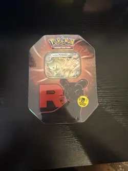Pokemon Destined Rivals Team Rocket Persian Ex Tin brand new and sealed!!! - Image 1