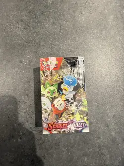 Pokemon Scarlet and Violet Base Set Half Booster box, 18x sealed booster packs - Image 4