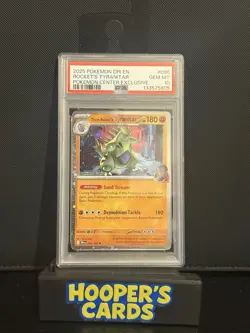 Pokemon Center Team Rocket's Tyranitar Card 096/182 PSA 10 - Exclusive PC - Image 1
