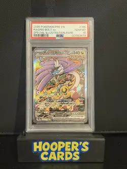 Raging Bolt ex 166/131 | Prismatic Evolutions | SIR | PSA 10 | Pokemon TCG - Image 1