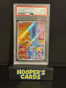Pokemon TCG Deerling 165/162 PSA 10 English - Image 1