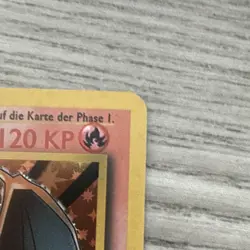 Pokemon Charizard Holo German 1st Edition Glurak 4/102 Rare Base Set 1999 Mint - Image 3