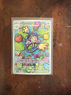 Ambipom 107/094 IR NM - Pokemon TCG Phantasmal Flames - Image 1