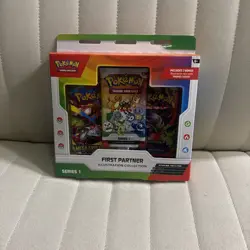 Pokemon TCG First Partner Illustration Collection Series 1 New Sealed - Image 1