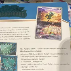 Twilight Masquerade POKEMON CENTER Elite Trainer Box ETB SEALED Pokemon TCG - Image 4