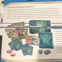 Twilight Masquerade POKEMON CENTER Elite Trainer Box ETB SEALED Pokemon TCG - Image 5