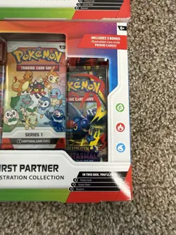 Pokemon TCG First Partner Illustration Collection Series 1 Lot of 2 - Sealed - Image 3