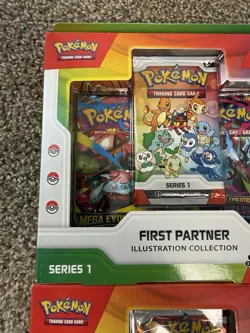 Pokemon TCG First Partner Illustration Collection Series 1 Lot of 2 - Sealed - Image 4