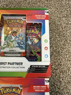 Pokemon TCG First Partner Illustration Collection Series 1 Lot of 2 - Sealed - Image 5