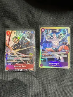 One Piece Roronoa Zoro EB04-007 / Mamaragan OP15-078 ALT ART ENGLISH OP15 - Image 1