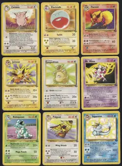Pokemon Jungle Non-Holo Rare Bundle x13 Cards - Image 1
