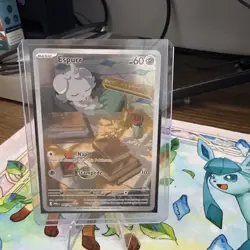 Espurr 095/088 Perfect Order Illustration Rare Pokemon TCG Card - Pack Fresh - Image 1