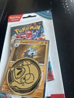 Twilight Masquerade, Pupitar Blister Pack, Pokemon TCG - Scarlet & Violet NEW - Image 3