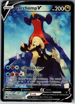 Garchomp V TG23/TG30 SWSH10: Astral Radiance Trainer Gallery - Pokemon Card - NM - Image 1