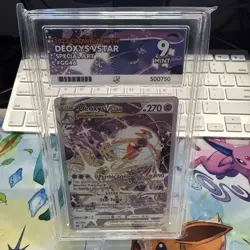 Pokemon TCG Ace 9 Deoxys VSTAR Crown Zenith Ultra Rare Card GG46/GG70 NM - Image 1