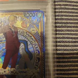 PSA10 Sanji SEC SP Parallel ONE PIECE Card Game A Fist of Divine Speed OP06-119 - Image 3