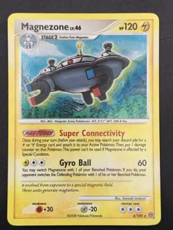 Magnezone 6/100 Holo Rare Diamond & Pearl Stormfront Pokemon Card 2008 LP - Image 1