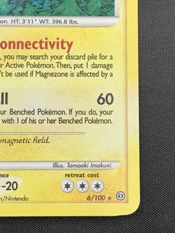 Magnezone 6/100 Holo Rare Diamond & Pearl Stormfront Pokemon Card 2008 LP - Image 5