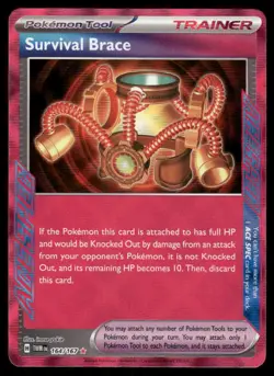 Cards Survival Brace 164/167 Twilight Masquerade ACE SPEC Rare NM - Image 1