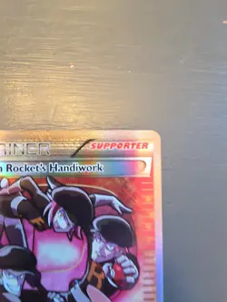 2016 Pokemon XY Fates Collide Full Art Team Rocket's Haniwork 124/124 - Image 3
