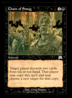 MTG Chain of Smog LP Light Play Onslaught [1963] - Image 1