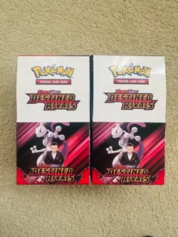 💥 Pokemon TCG Destined Rivals Half Booster Box x2 💥 - Image 1