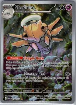 Shedinja 144/132 ME01: Mega Evolution - Pokemon Card - NM - Image 1