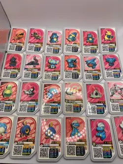 Lot of 34 1 star⭐ Pokemon takara Tomy ga-ole Japanese arcade disks - Image 2