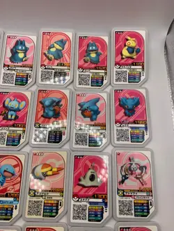 Lot of 34 1 star⭐ Pokemon takara Tomy ga-ole Japanese arcade disks - Image 4