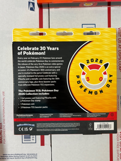 Pokemon TCG Pokemon Day 2026 & Pikachu V Shining Fates Collection Box BUNDLE New - Image 3