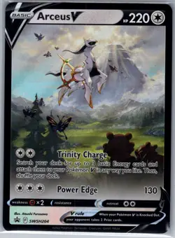Arceus V SWSH204 SWSH: Sword & Shield Promo Cards - Pokemon Card - NM - Image 1