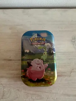 Pokemon TCG: Mega Evolution—Ascended Heroes Mini Tin: Clefairy & Chikorita - Image 3