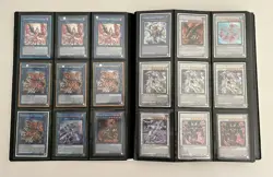 Yugioh 150 Foil/360 Card Binder Lot Dark Magician Blue-Eyes Red-Eyes Konami - Image 4