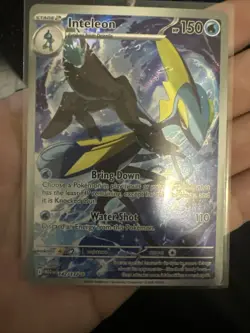 Inteleon 142/132 Illustration Rare Me:01 Mega Evolution Pokemon TCG NM/M - Image 1